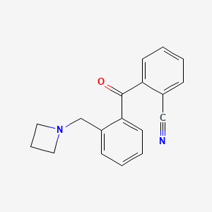 2-Azetidinomethyl-2'-cyanobenzophenone