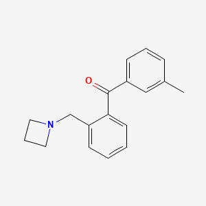 2-Azetidinomethyl-3'-methylbenzophenone