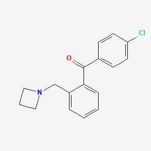 2-Azetidinomethyl-4'-chlorobenzophenone
