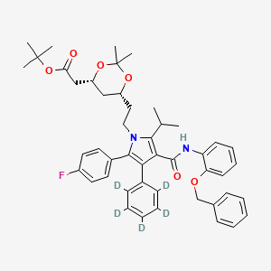 2-Benzyloxy Atorvastatin-d5 Acetonide tert-Butyl Ester
