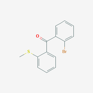 2-Bromo-2'-(thiomethyl)benzophenone