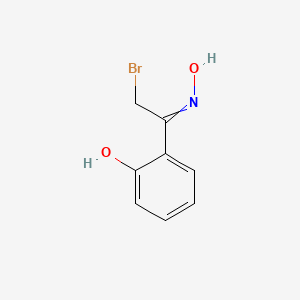 2-Bromo-2-hydroxyacetophenone Oxime