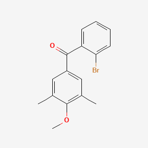 2-Bromo-3',5'-dimethyl-4'-methoxybenzophenone