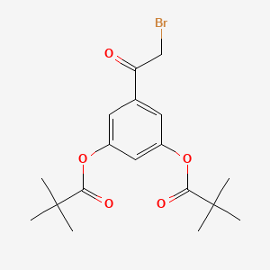 2-Bromo-3',5'-dipivaloxyacetophenone