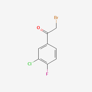 2-Bromo-3’-chloro-4’-fluoroacetophenone