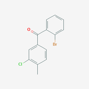 2-Bromo-3'-chloro-4'-methylbenzophenone