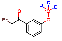 2-Bromo-3’-methoxyacetophenone-13CD3