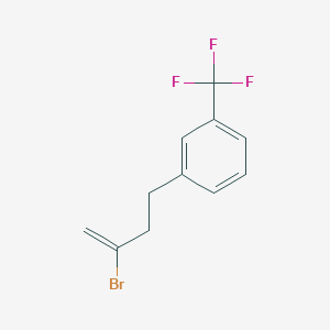 2-Bromo-4-[(3-trifluoromethyl)phenyl]-1-butene