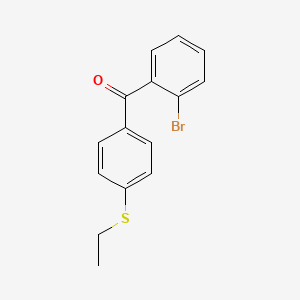 2-Bromo-4'-(ethylthio)benzophenone