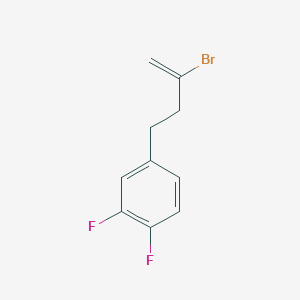 2-Bromo-4-(3,4-difluorophenyl)-1-butene