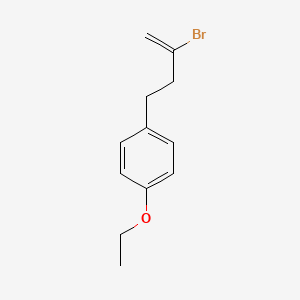 2-Bromo-4-(4-ethoxyphenyl)-1-butene