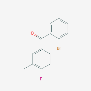 2-Bromo-4'-fluoro-3'-methylbenzophenone