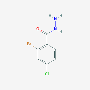 2-Bromo-4-chlorobenzhydrazide