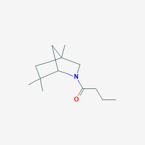 2-Butyryl-4,6,6-trimethyl-2-azabicyclo[2.2.1]heptane