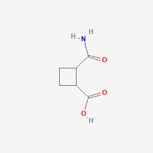 2-Carbamoylcyclobutanecarboxylic acid