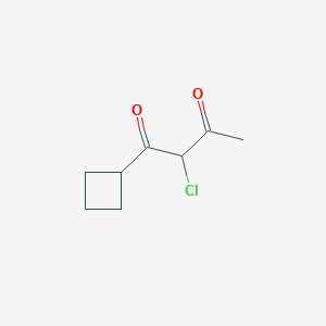 2-Chloro-1-cyclobutylbutane-1,3-dione
