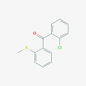 2-Chloro-2'-(thiomethyl)benzophenone