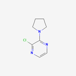 2-Chloro-3-pyrrolidin-1-ylpyrazine