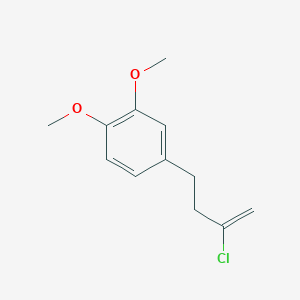 2-Chloro-4-(3,4-dimethoxyphenyl)-1-butene