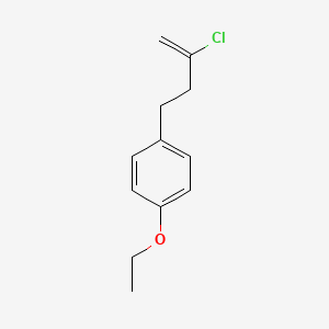 2-Chloro-4-(4-ethoxyphenyl)-1-butene