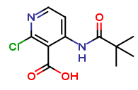 2-Chloro-4-pivalamidonicotinic Acid