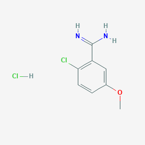 2-Chloro-5-Methoxybenzimidamide Hydrochloride