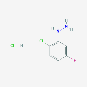 2-Chloro-5-fluorophenylhydrazine HCl