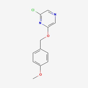 2-Chloro-6-[(4-methoxybenzyl)oxy]pyrazine