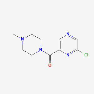 2-Chloro-6-[(4-methyl-1-piperazinyl)carbonyl]pyrazine