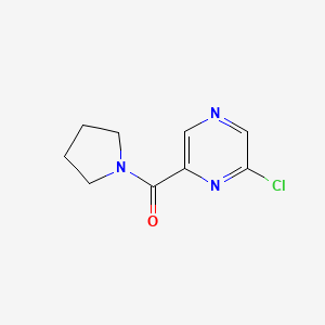 2-Chloro-6-(1-pyrrolidinylcarbonyl)pyrazine