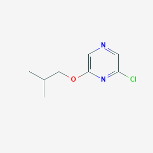 2-Chloro-6-(2-methylpropoxy)pyrazine