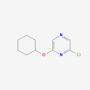 2-Chloro-6-(cyclohexyloxy)pyrazine