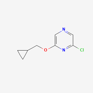 2-Chloro-6-(cyclopropylmethoxy)pyrazine