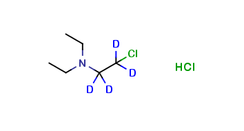 2-Chloro-N,N-diethylethylamine-d4 Hydrochloride