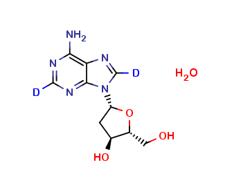 2-DEOXYADENOSINE H2O D2