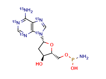 2-DEOXYADENOSINE PHOSPHORAMIDITE 15N5