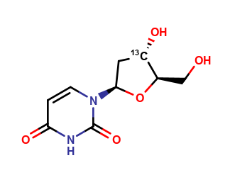 2-Deoxyuridine-3 13C