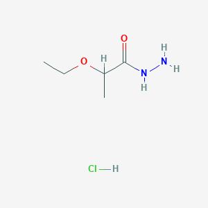 2-Ethoxypropanohydrazide hydrochloride