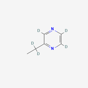2-Ethyl-α,α-d2-pyrazine-3,5,6-d3