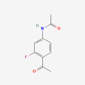 2-Fluoro-4-acetamidoacetophenone