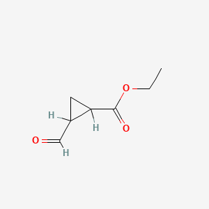 2-Formylcyclopropane-1-carboxylic Acid Ethyl Ester