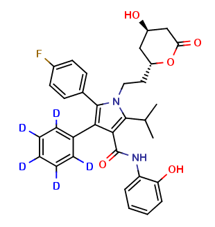 2-Hydroxy Atorvastatin Lactone D5
