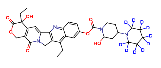 2-Hydroxy Irinotecan-d10