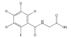 2-Iodohippuric acid-D4