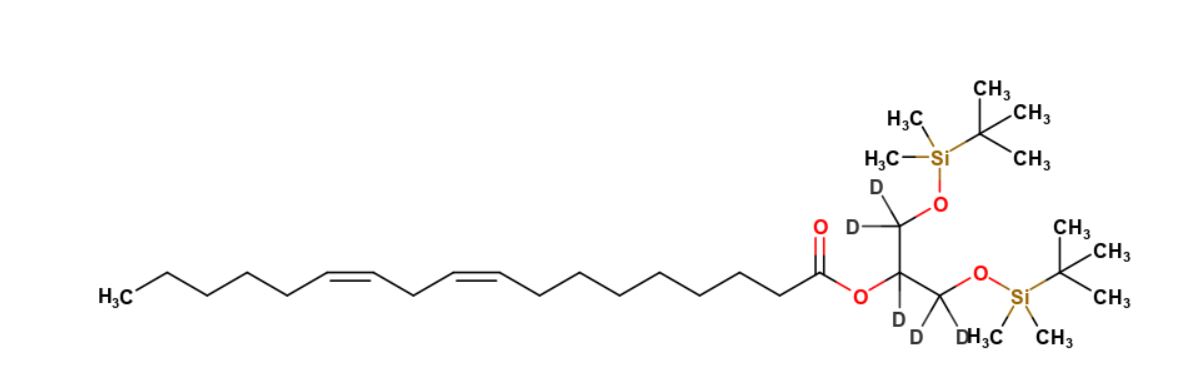 2-Linoleoyl-rac-glycerol-d5 O-TBS