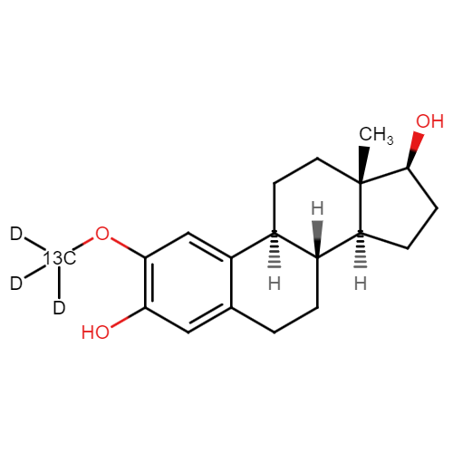 2-Methoxy-[13C,d3]-estradiol