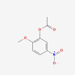 2-Methoxy-5-nitrophenol acetate