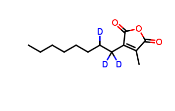 2-Methyl-3-octylmaleic Anhydride-d3