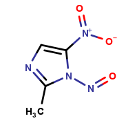 2-Methyl-5-nitro-1-nitroso-1H-imidazole
