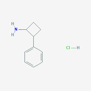 2-Phenylcyclobutanamine hcl